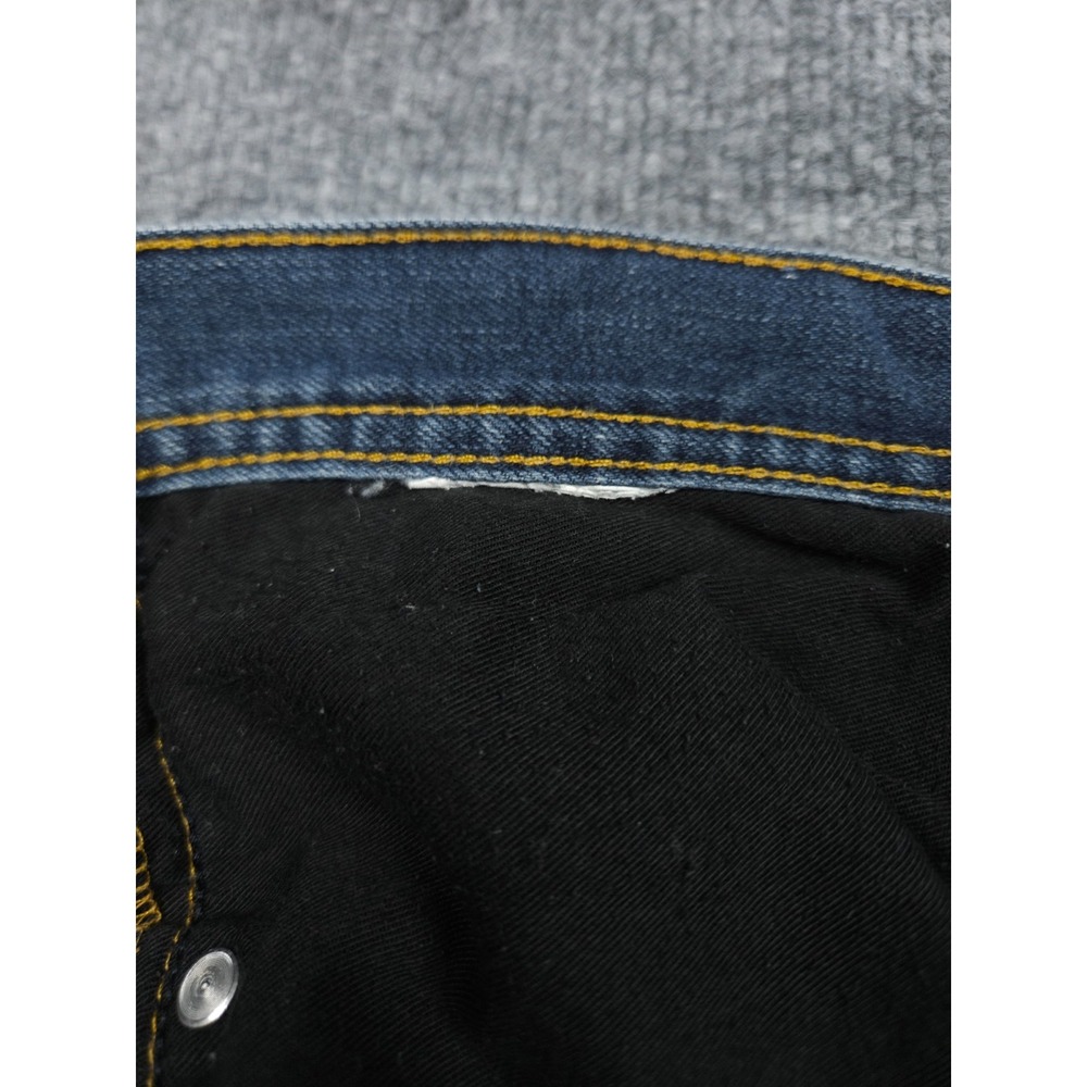 Naked Famous Denim Weird Guy Jeans Mens 32 x 30 Blue Selvedge Button Fly - Picture 6 of 13